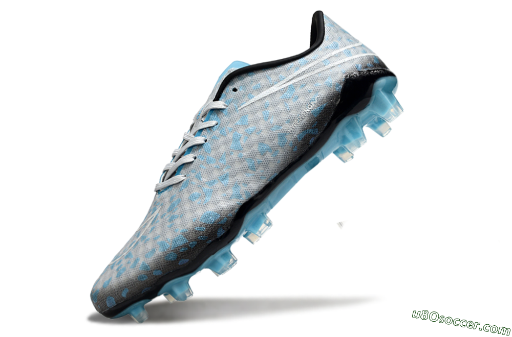 Nike Hypervenom Phantom FG Firm Ground Soccer Cleats - Blue/White 5