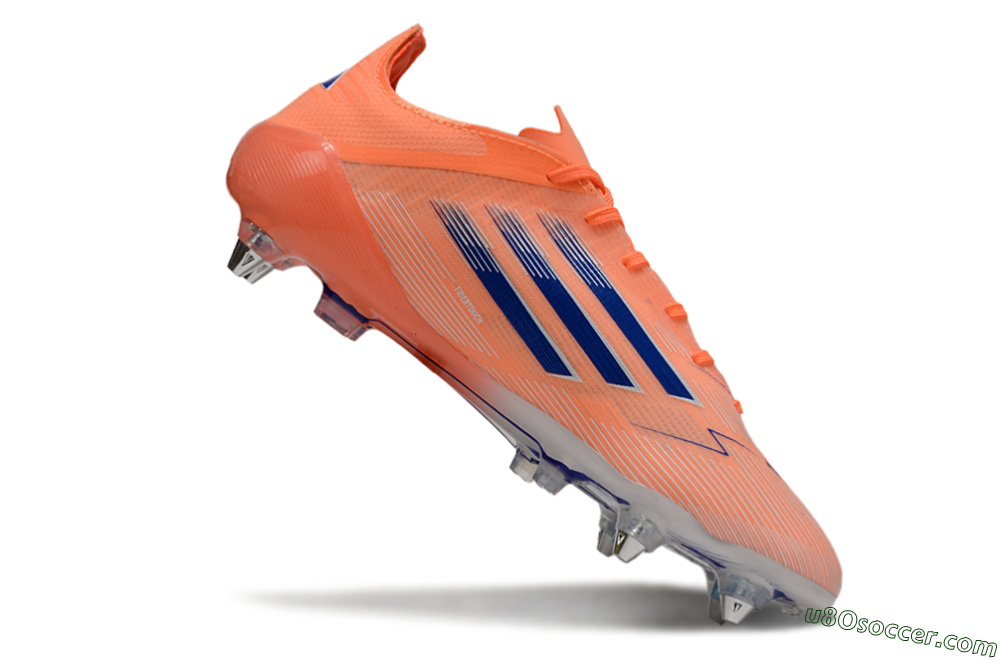 Adidas F50 Elite SG Soft Ground Soccer Cleats - Red/Blue/White 4