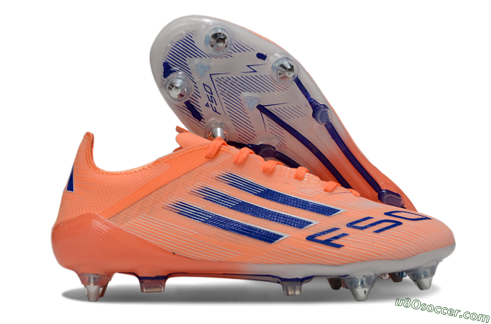 Adidas F50 Elite SG Soft Ground Soccer Cleats - Red/Blue/White 1
