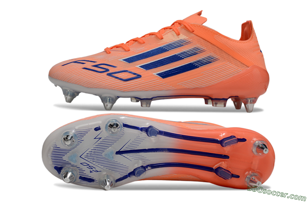 Adidas F50 Elite SG Soft Ground Soccer Cleats - Red/Blue/White 0