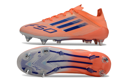 Adidas F50 Elite SG Soft Ground Soccer Cleats - Red/Blue/White