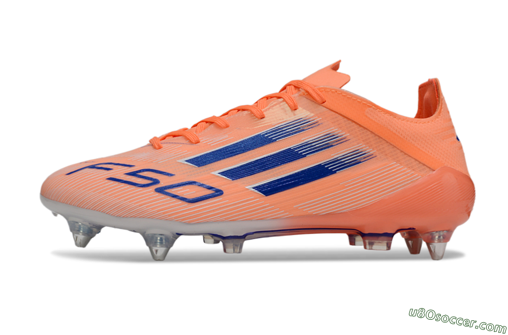 Adidas F50 Elite SG Soft Ground Soccer Cleats - Red/Blue/White 2