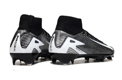 Nike Air Zoom Mercurial Superfly 10 Elite FG Firm Ground Soccer Cleats - White/Black