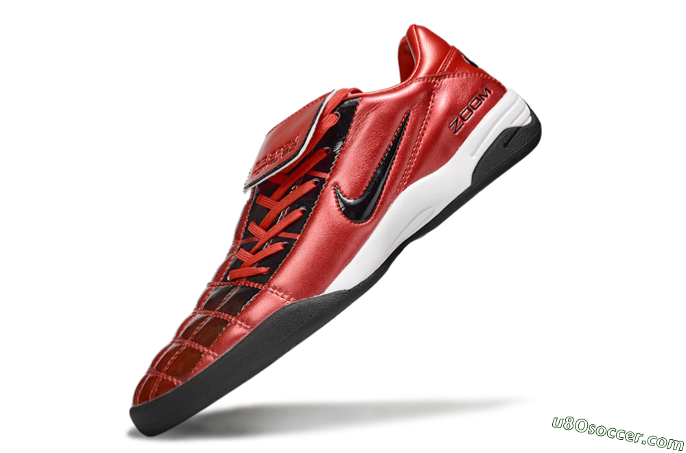 Nike Air Zoom Total 90 III IC Indoor & Futsal Soccer Shoes - Red/Black/White 5