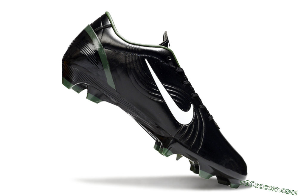 Nike Air Zoom Mercurial Vapor 16 Elite FG Firm Ground Soccer Cleats - Black/White/Green 4