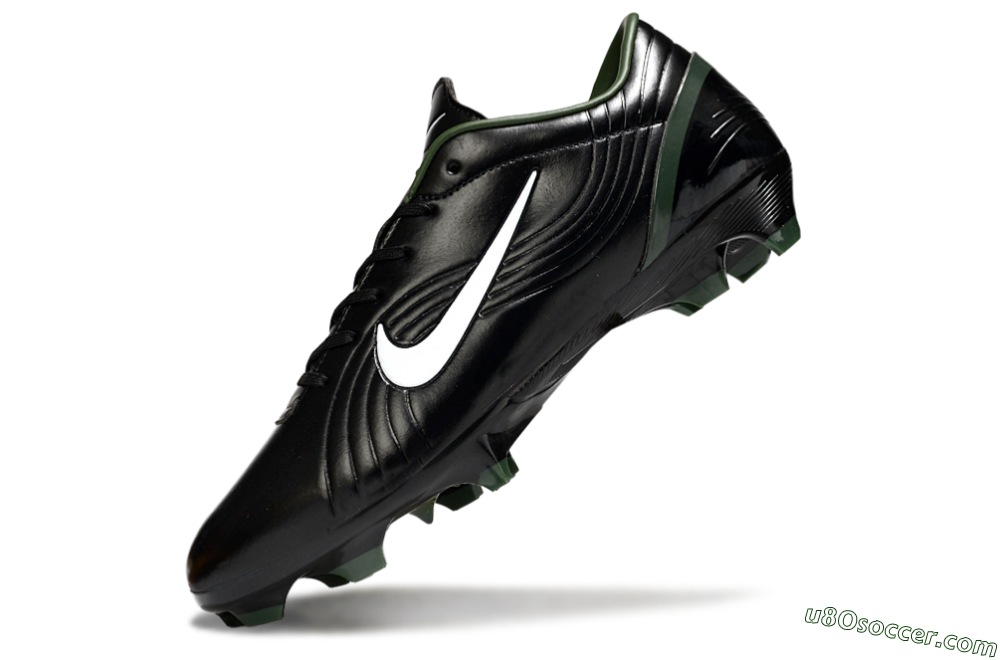 Nike Air Zoom Mercurial Vapor 16 Elite FG Firm Ground Soccer Cleats - Black/White/Green 5