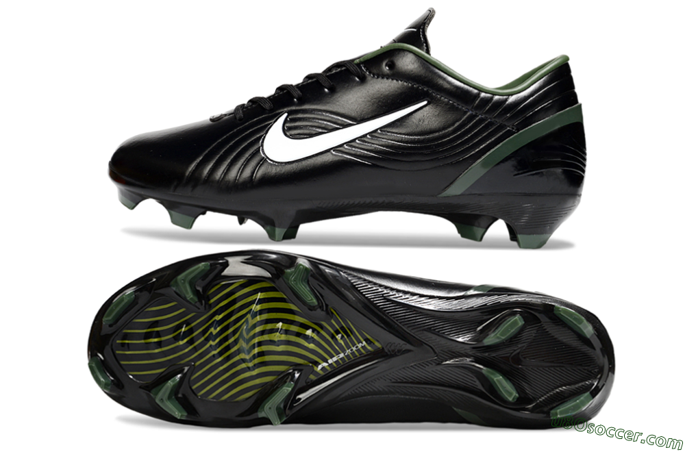 Nike Air Zoom Mercurial Vapor 16 Elite FG Firm Ground Soccer Cleats - Black/White/Green 0