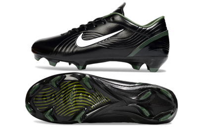 Nike Air Zoom Mercurial Vapor 16 Elite FG Firm Ground Soccer Cleats - Black/White/Green
