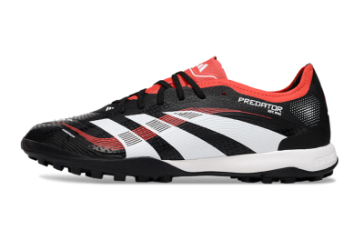 Adidas Predator 25 Elite TF Artificial Turf Soccer Shoes - Black/White/Red