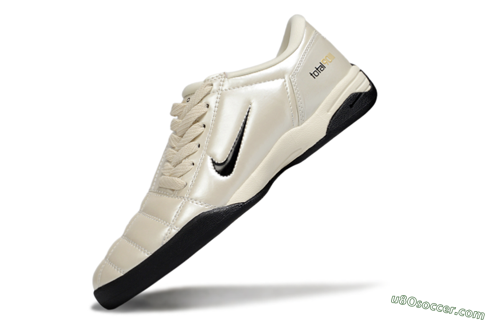 Nike Total 90 III IC Indoor & Futsal Soccer Shoes - Beige/Black 5