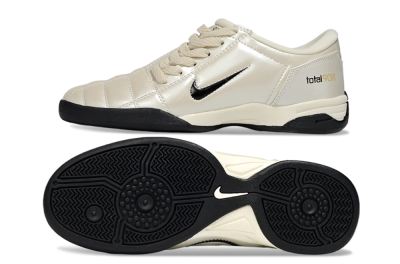 Nike Total 90 III IC Indoor & Futsal Soccer Shoes - Beige/Black
