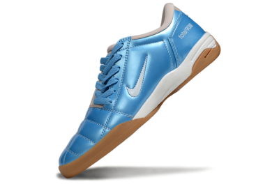Nike Total 90 III IC Indoor & Futsal Soccer Shoes - Blue/White/Brown
