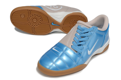 Nike Total 90 III IC Indoor & Futsal Soccer Shoes - Blue/White/Brown