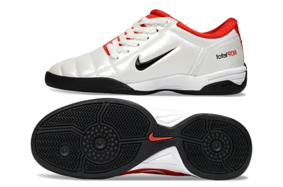 Nike Total 90 III IC Indoor & Futsal Soccer Shoes - White/Black/Red