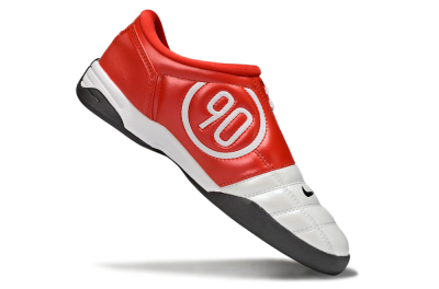 Nike Total 90 III IC Indoor & Futsal Soccer Shoes - White/Black/Red