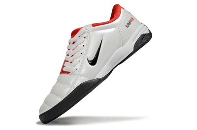 Nike Total 90 III IC Indoor & Futsal Soccer Shoes - White/Black/Red