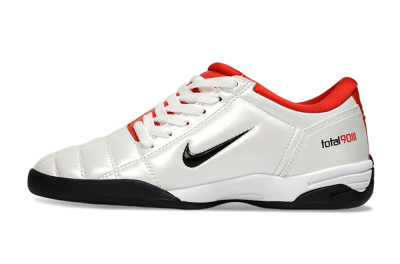 Nike Total 90 III IC Indoor & Futsal Soccer Shoes - White/Black/Red