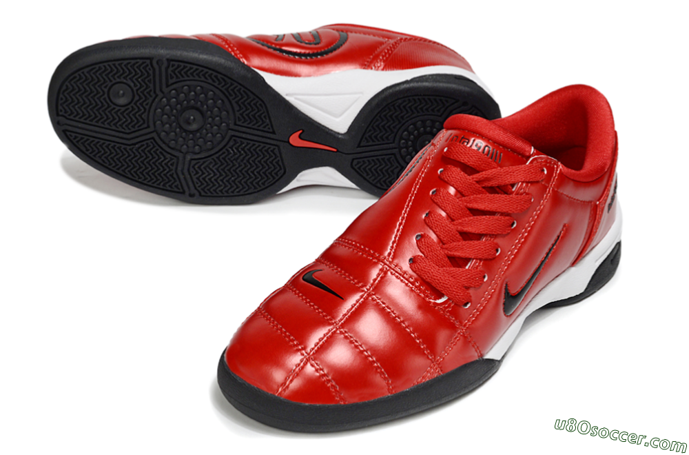Nike Total 90 III IC Indoor & Futsal Soccer Shoes - Red/Black/White 3