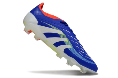 Adidas Predator 25 Elite FG Firm Ground Soccer Cleats - Blue/White/Red