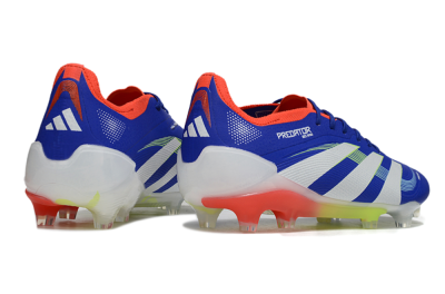Adidas Predator 25 Elite FG Firm Ground Soccer Cleats - Blue/White/Red