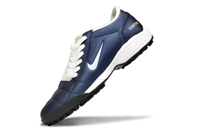 Nike Total 90 III TF Artificial Turf Soccer Shoes - Blue/White/Black