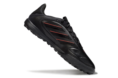 Adidas Copa Pure 3 TF Artificial Turf Soccer Shoes - Black/Red