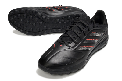 Adidas Copa Pure 3 TF Artificial Turf Soccer Shoes - Black/Red