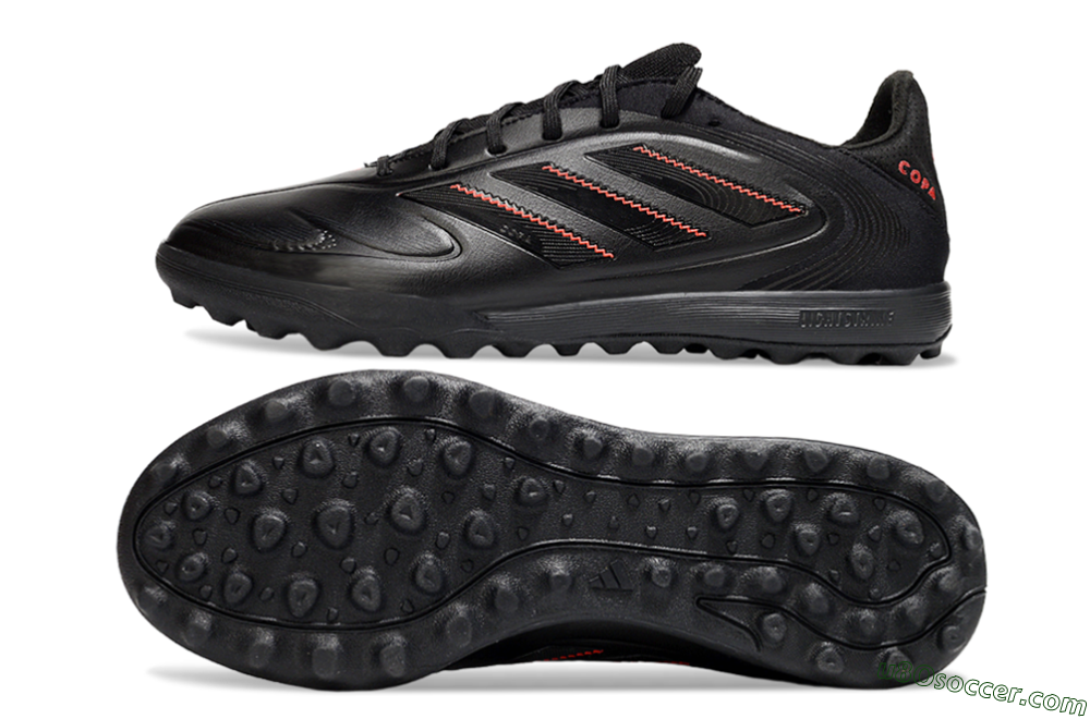 Adidas Copa Pure 3 TF Artificial Turf Soccer Shoes - Black/Red 0