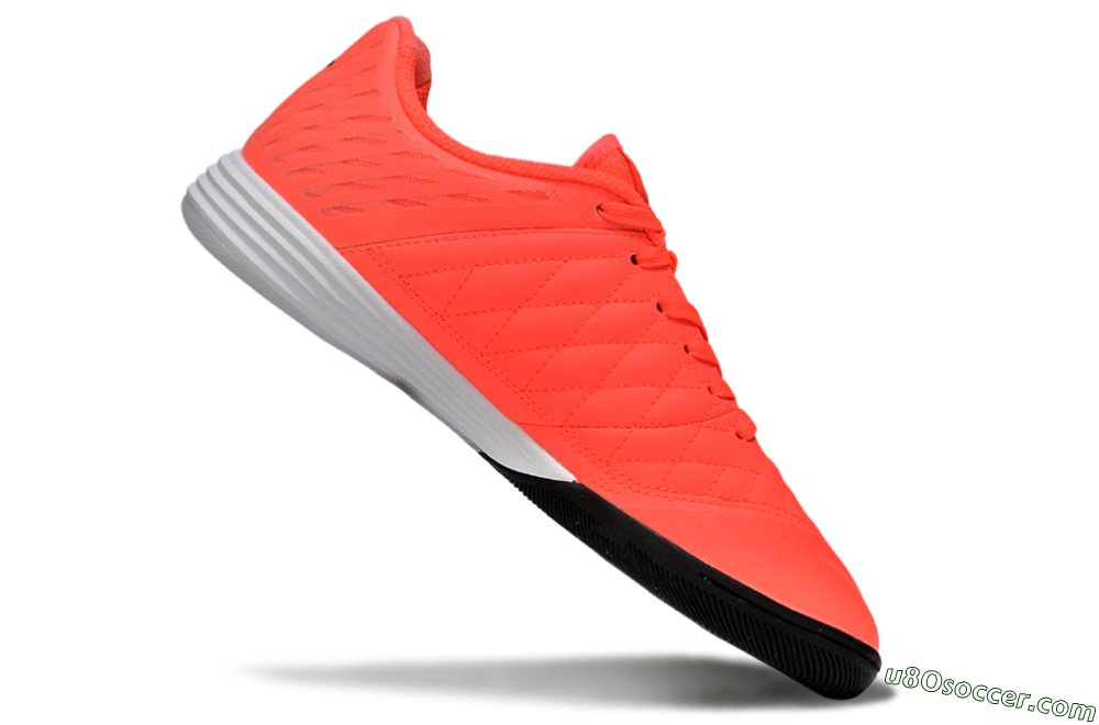 Nike Lunar Gato 2 IC Indoor & Futsal Soccer Shoes - Red/Black/White 4