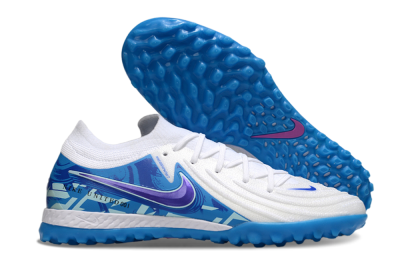 Nike Phantom GX 2 Elite TF Artificial Turf Soccer Shoes - White/Blue