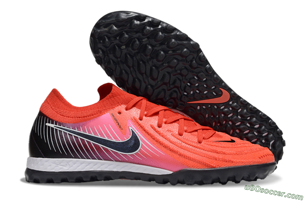 Nike Phantom GX 2 Elite TF Artificial Turf Soccer Shoes - Red/Black/White 1