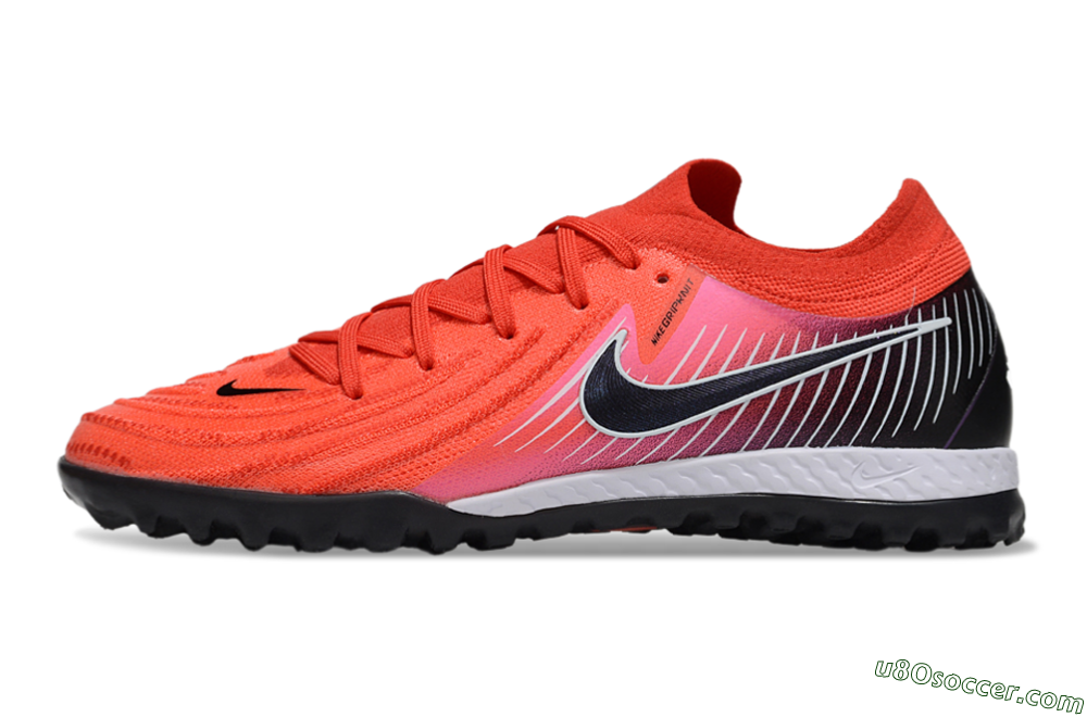 Nike Phantom GX 2 Elite TF Artificial Turf Soccer Shoes - Red/Black/White 2