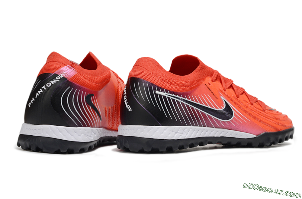 Nike Phantom GX 2 Elite TF Artificial Turf Soccer Shoes - Red/Black/White 6