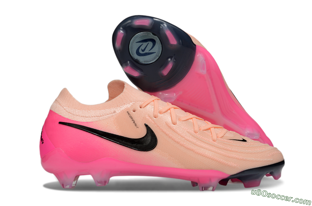 Nike Phantom GX 2 Elite FG Firm Ground Soccer Cleats - Pink/Black 1