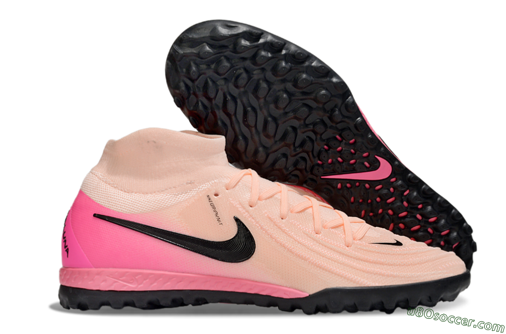 Nike Phantom Luna Elite NU TF Artificial Turf Soccer Shoes - Pink/Black 1