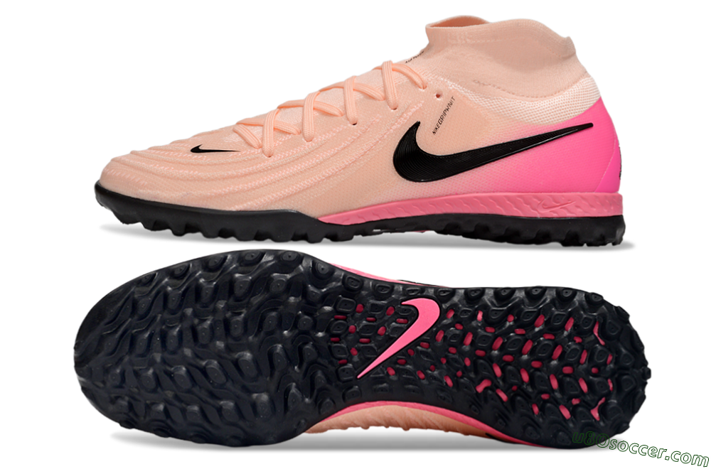 Nike Phantom Luna Elite NU TF Artificial Turf Soccer Shoes - Pink/Black 0