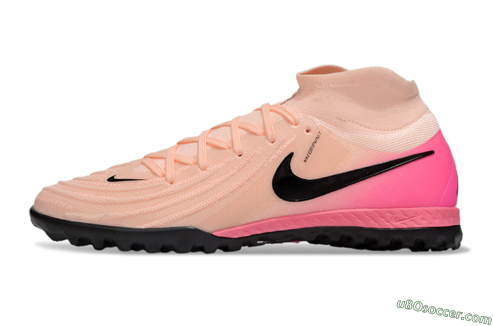 Nike Phantom Luna Elite NU TF Artificial Turf Soccer Shoes - Pink/Black 2
