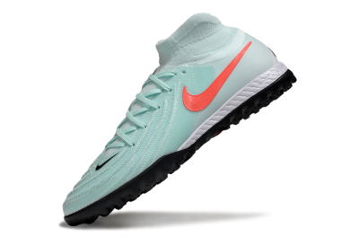 Nike Phantom Luna Elite NU TF Artificial Turf Soccer Shoes - Jade/Red/White