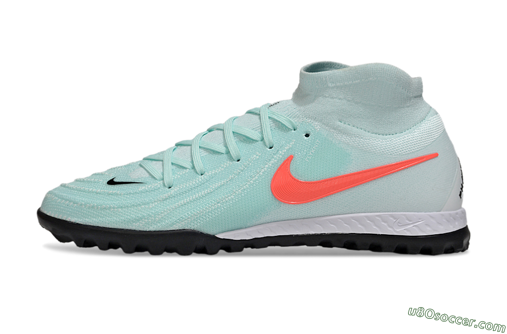 Nike Phantom Luna Elite NU TF Artificial Turf Soccer Shoes - Jade/Red/White 2