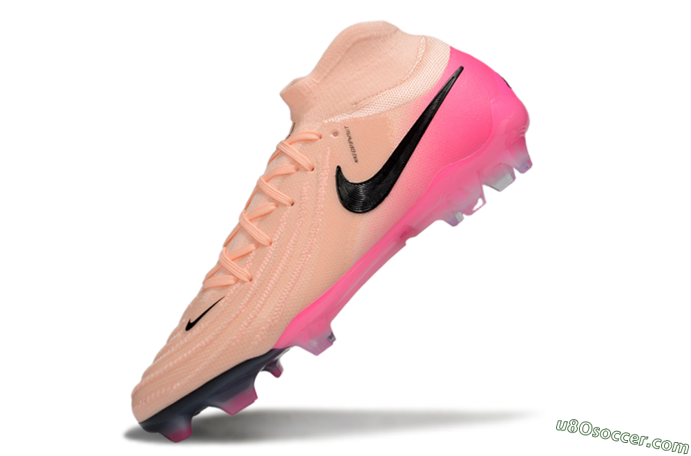 Nike Phantom Luna Elite NU FG Firm Ground Soccer Cleats - Pink/Black 5
