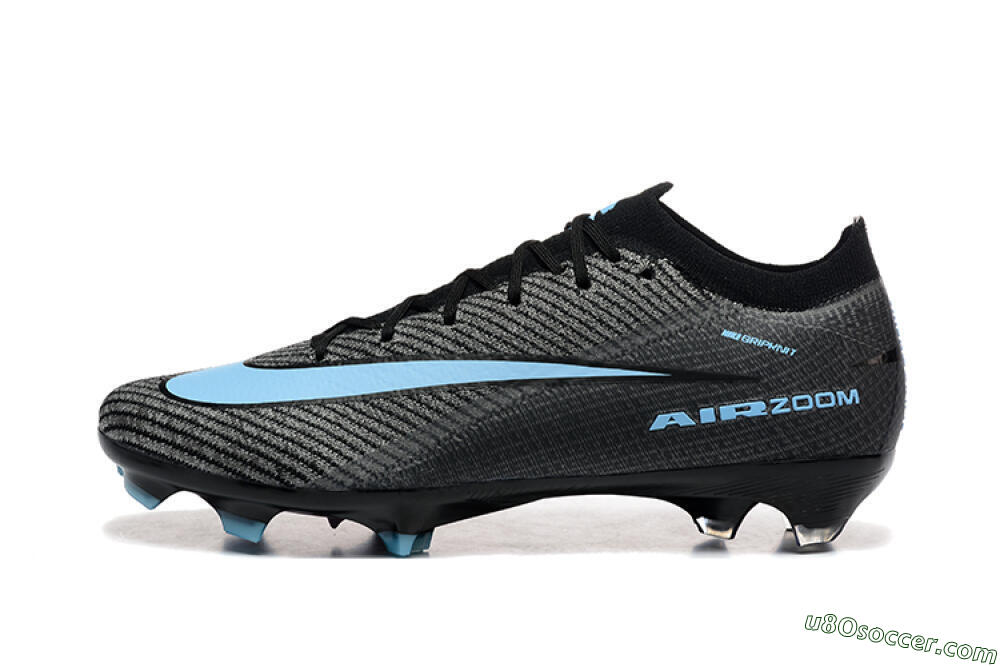 Nike Air Zoom Mercurial Vapor 16 Elite FG Firm Ground Soccer Cleats - Grey/Black/Jade 2