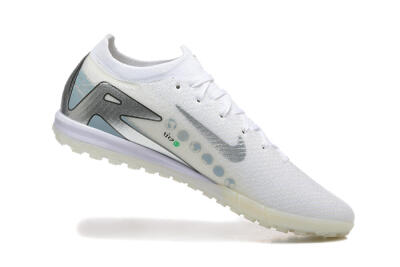 Nike Air Zoom Mercurial Vapor 16 Elite TF Artificial Turf Soccer Shoes - Beige/Silver/White