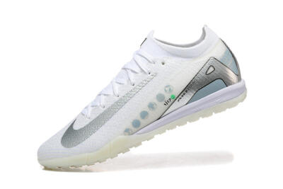 Nike Air Zoom Mercurial Vapor 16 Elite TF Artificial Turf Soccer Shoes - Beige/Silver/White