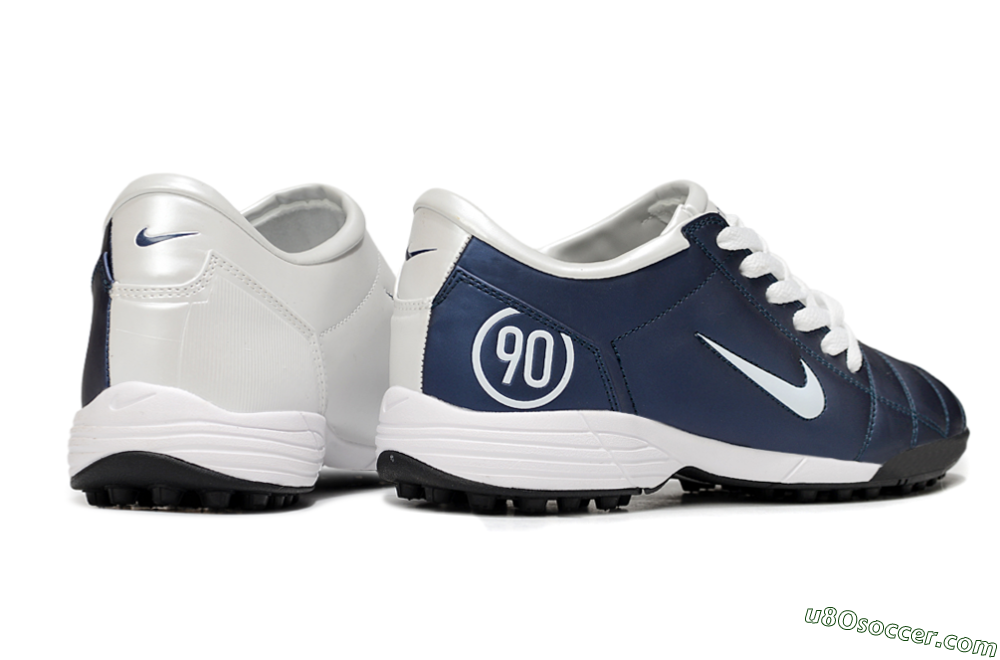 Nike Total 90 III TF Artificial Turf Soccer Shoes - Blue/Black/White 6