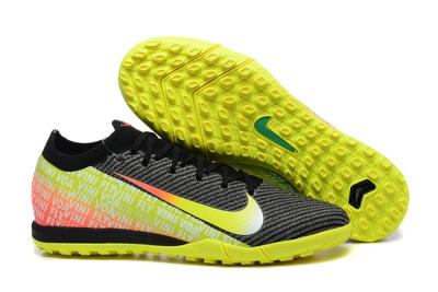 Nike Air Zoom Mercurial Vapor 16 Elite TF Artificial Turf Soccer Shoes - Black/Yellow/Red