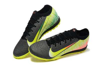 Nike Air Zoom Mercurial Vapor 16 Elite TF Artificial Turf Soccer Shoes - Black/Yellow/Red