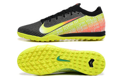 Nike Air Zoom Mercurial Vapor 16 Elite TF Artificial Turf Soccer Shoes - Black/Yellow/Red
