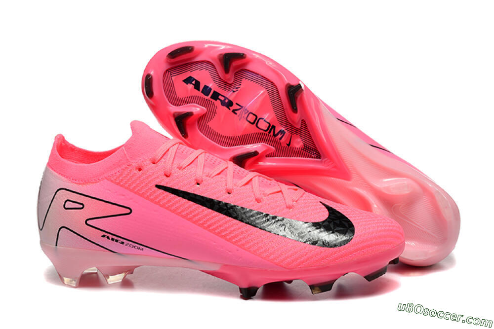 Nike Air Zoom Mercurial Vapor 16 Elite FG Firm Ground Soccer Cleats - Pink/Black 1