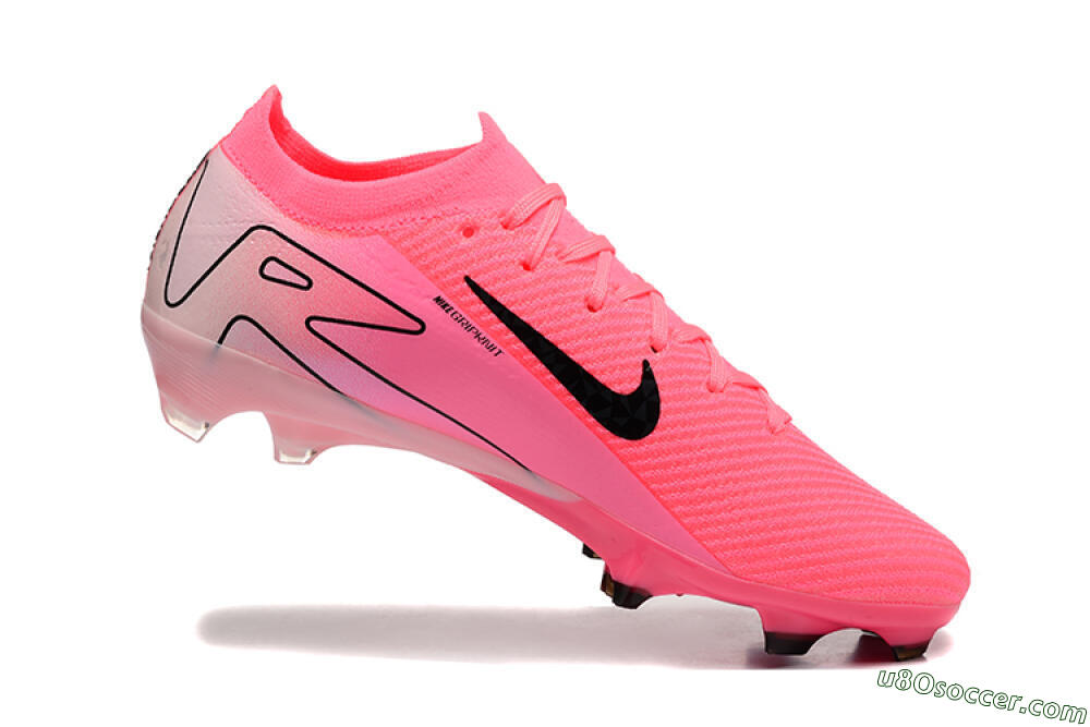 Nike Air Zoom Mercurial Vapor 16 Elite FG Firm Ground Soccer Cleats - Pink/Black 7