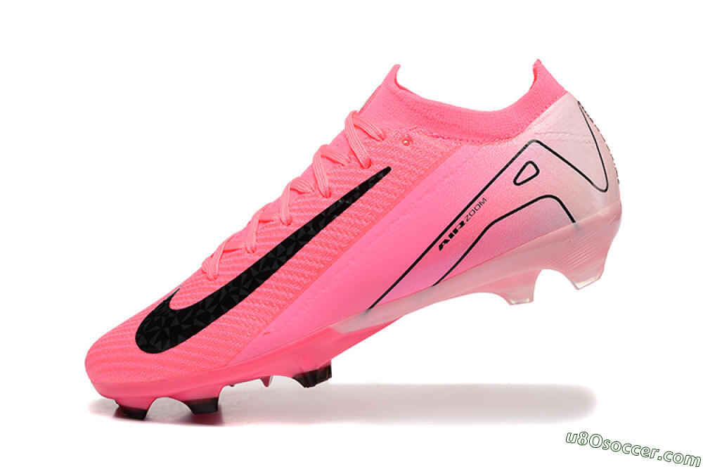 Nike Air Zoom Mercurial Vapor 16 Elite FG Firm Ground Soccer Cleats - Pink/Black 8